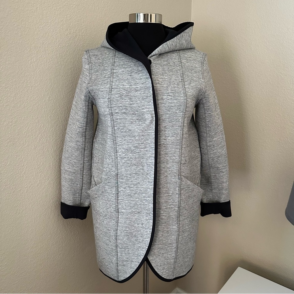 Lululemon Urban Horizons Heathered Space Dyed Grey/Black Jacket Size XS - Picture 3 of 17